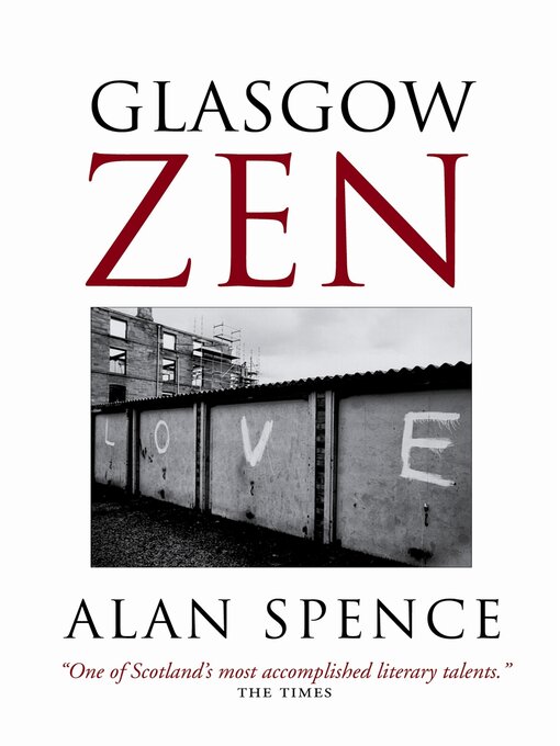 Title details for Glasgow Zen by Alan Spence - Wait list